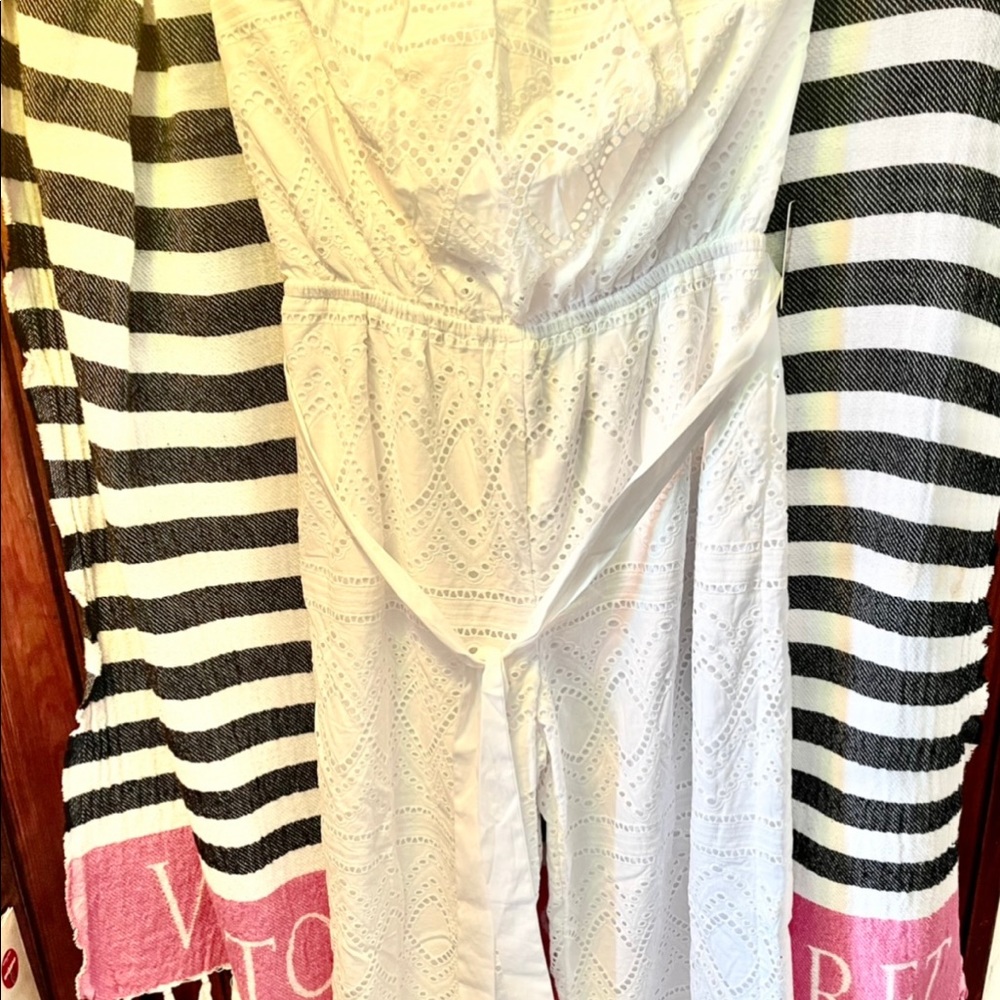 White jumpsuit
